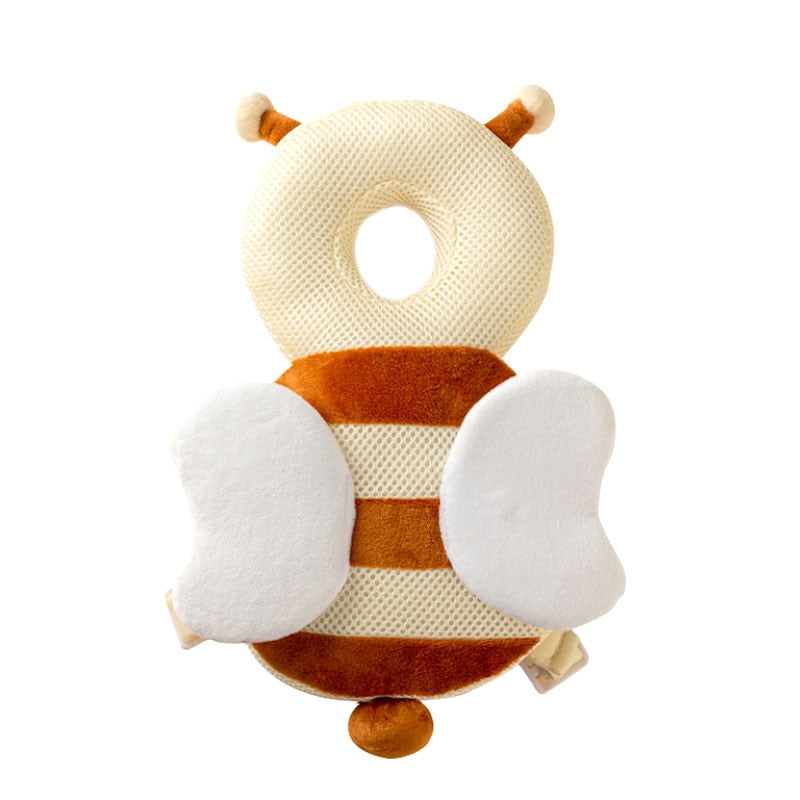 1-3T Toddler Baby Head Protector Safety Pad Cushion Back Prevent Injured Angel Bee Cartoon Security Pillows