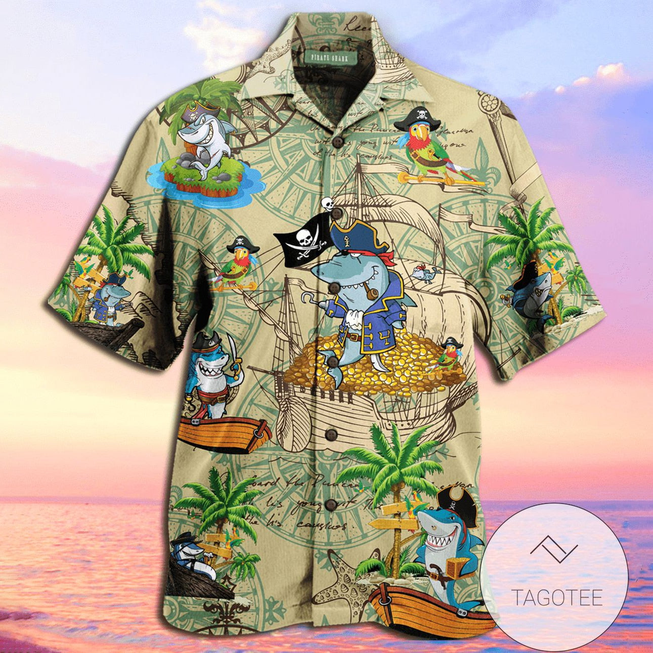 Summer Men&Shirts Cuban Collars Short Sleeves Fun Prints Open Animals Hawaiian Shirts Oversized Clothing Male Blouses