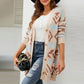 Women Fashion Autumn And Winter Temperament Lozenge Loose Sweater In Long Knit Cardigan Coat Casacos De Inverno Feminino
