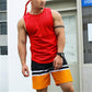 Men Tank Tops T Shirt Fitness Jogging Sportswear Sleeveless Singlets  Summer Oversized Quick Dry Gym Vest For Men Clothing
