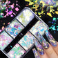 Valentines Day Mixed Love Heart Nail Glitter Red Flake Sequin Powder Decorative Accessories For Professional Nail Art Supplies