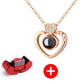 Valentine's Day 2025 Eternal Flower Apple Jewelry Box Christmas Gift Box Rose Flower Birthday Party
