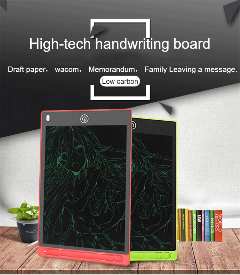 Writing Tablet Drawing Board Children Graffiti Sketchpad Toys 8.5inch Lcd Handwriting Blackboard magic drawing board