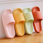 Thick Platform Bathroom Home Slippers Cloud Slippers Women Soft Sole EVA Indoor Slides Sandals 2021 Summer Non-slip Flip Flops