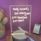 LED Night Light Note Board Message Board With Pen USB Power Decor Night Lamp Gift For Children Girlfriend Decorative Night Lamp